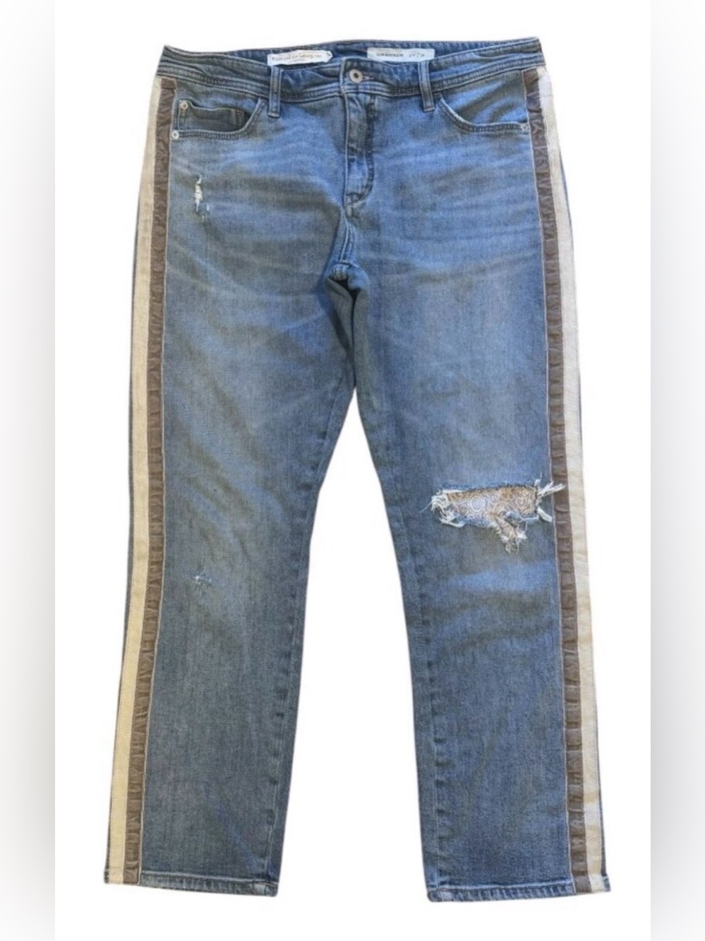 Pilcro and the Letterpress slim boyfriend jeans, size 31